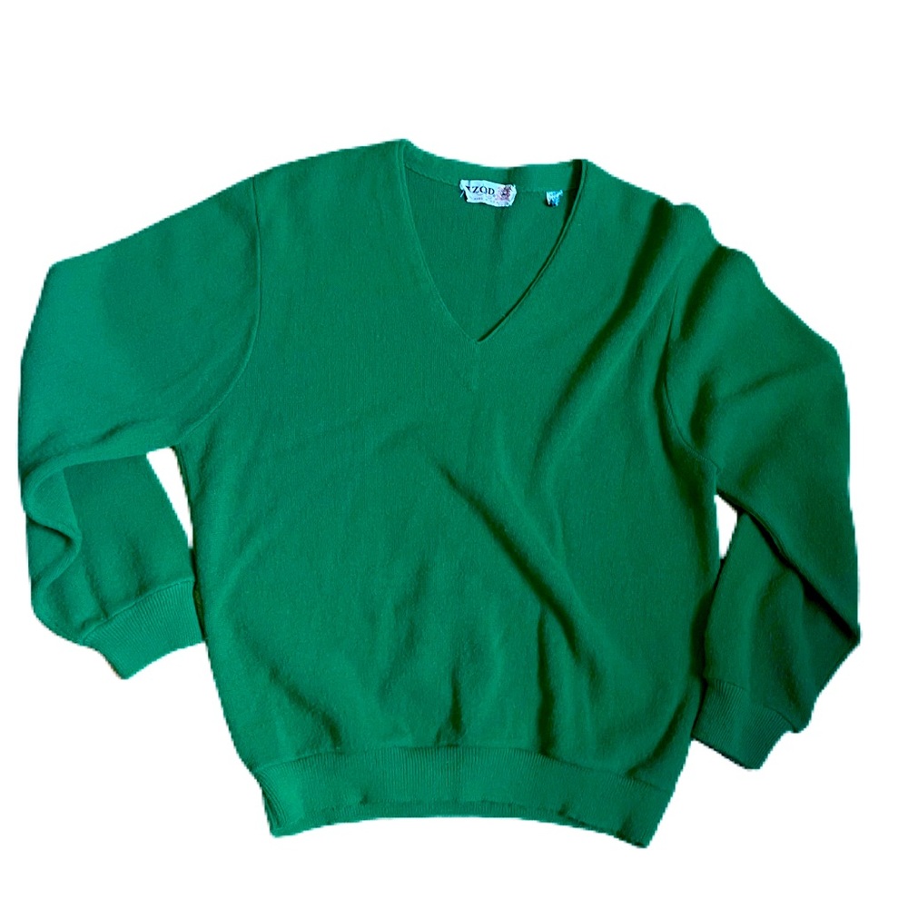 Vintage Izod v-neck sweater - Large